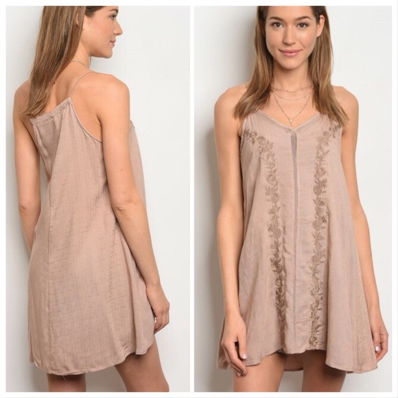 *CLEARANCE* Raina Boho Brown Tunic Mini - Picture 5 of 6